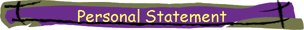 Personal Statement
